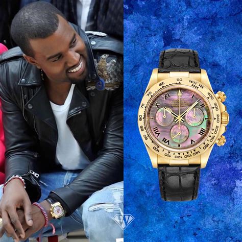 kanye west rolex face|kanye west wrist watch.